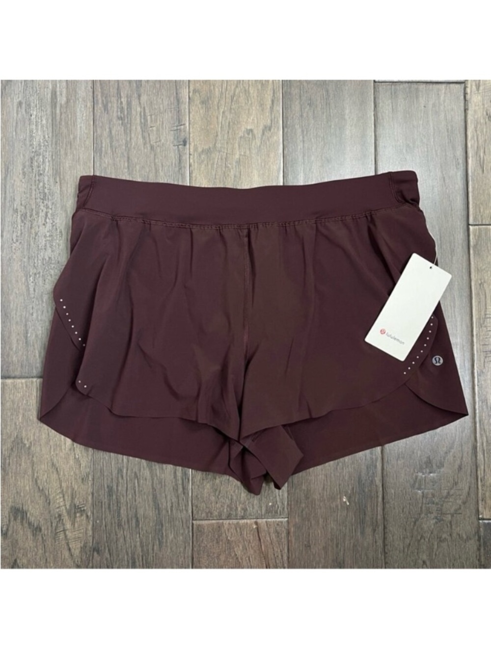 Lululemon NWT Fast and Free High-Rise Classic-Fit Split Short 3" Goodnight Plum
